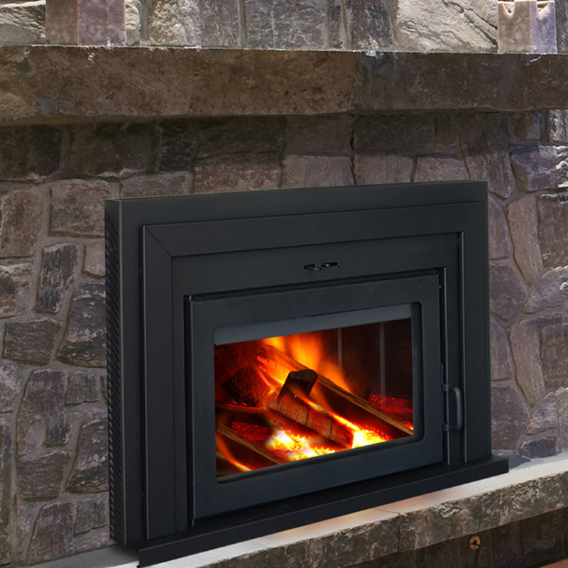 Supreme Fireplaces Inc. Fusion Wood Burning Fireplace Insert & Reviews | Wayfair You
